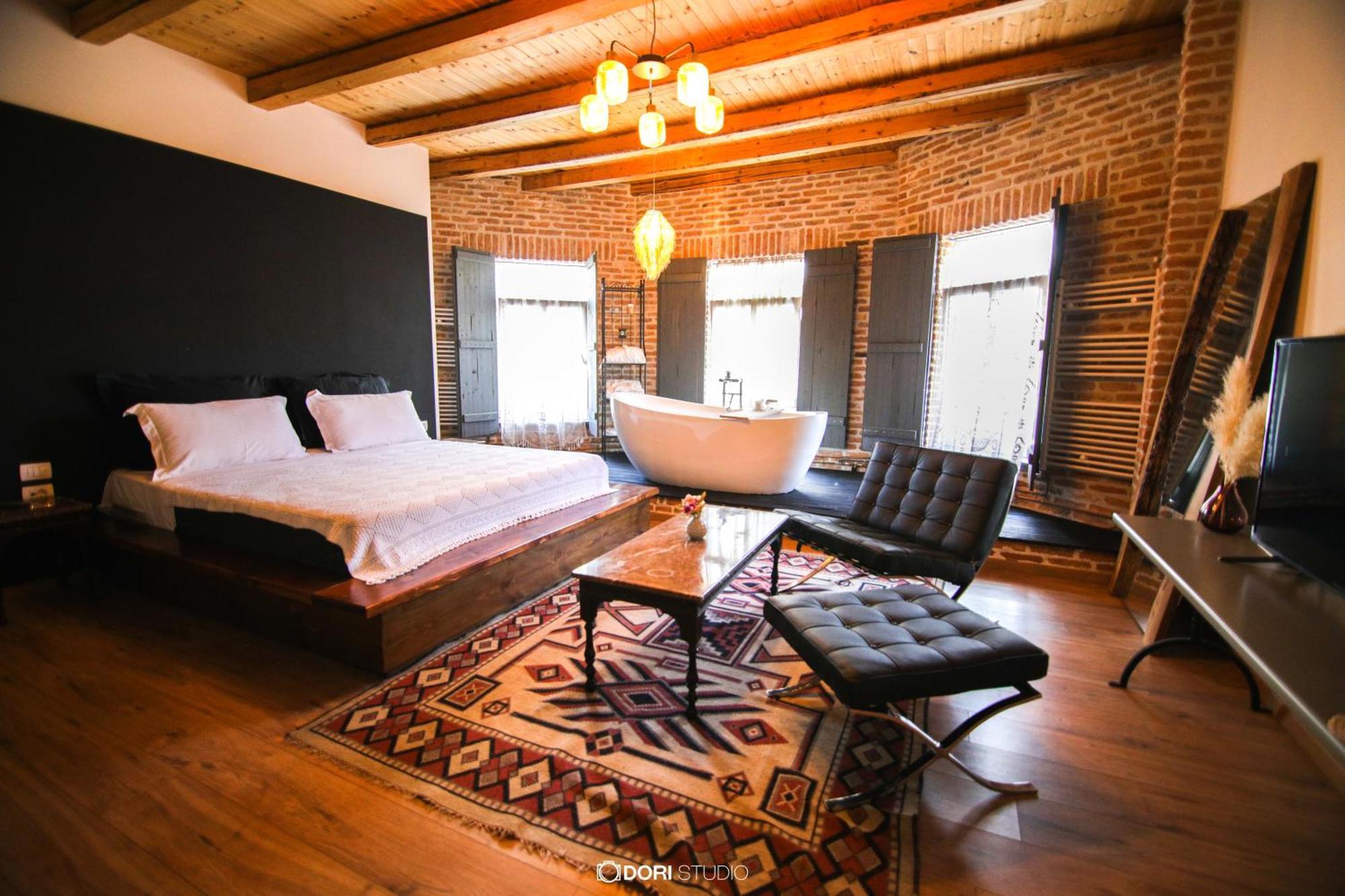 Barba Boutique Hotel Korce Zimmer foto